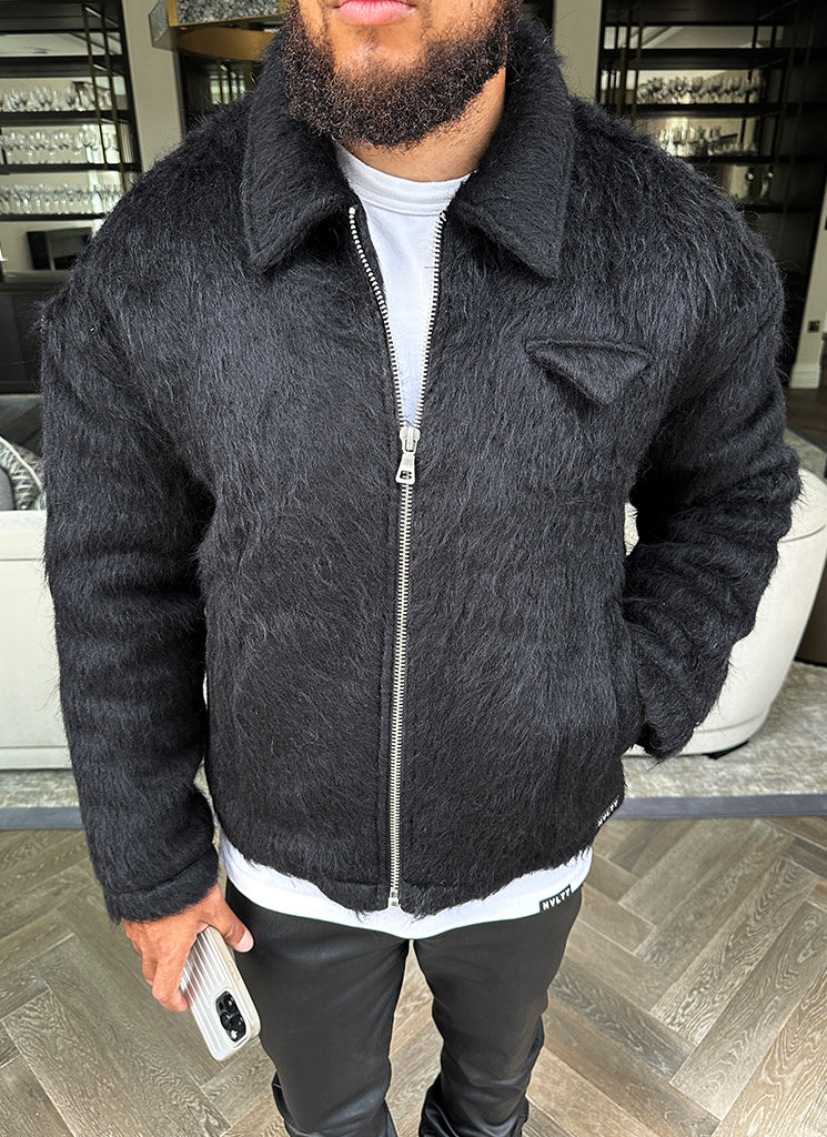 Shearling-Style Fleece Jacket | Warm and Rugged | Winter Essential