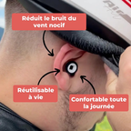 VentDompté Moto | Protection contre les bruits du vent et les sifflements d’oreille