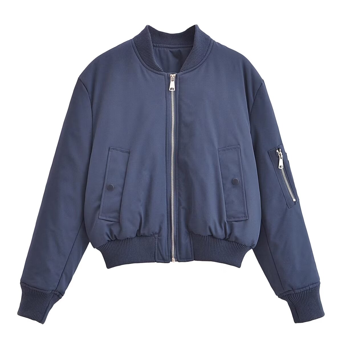 Vintage Quilted Jacket for Women | Stand-Up Collar, Thermal Design | Casual Autumn and Winter Wear