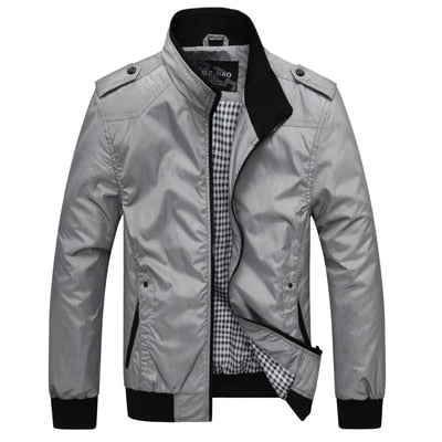 Lightweight Plaid-Lined Bomber Jacket | Classic Design | Everyday Comfort