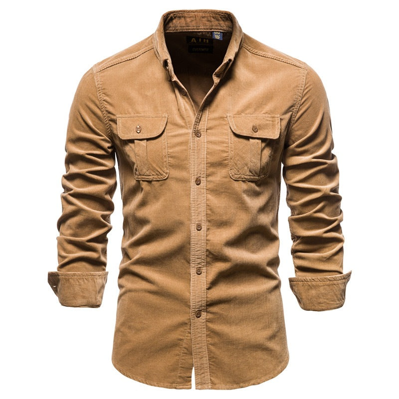 Men's Button-Down Shirt | Long Sleeves, Classic Design | Casual and Formal Wear