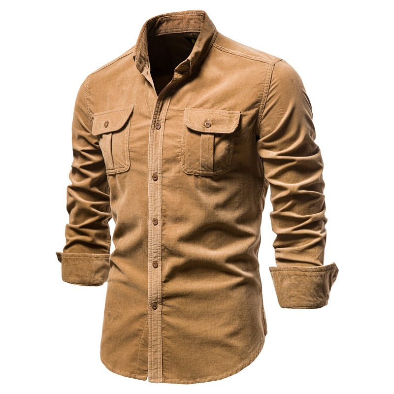 Men's Button-Down Shirt | Long Sleeves, Classic Design | Casual and Formal Wear