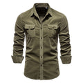 Men's Button-Down Shirt | Long Sleeves, Classic Design | Casual and Formal Wear