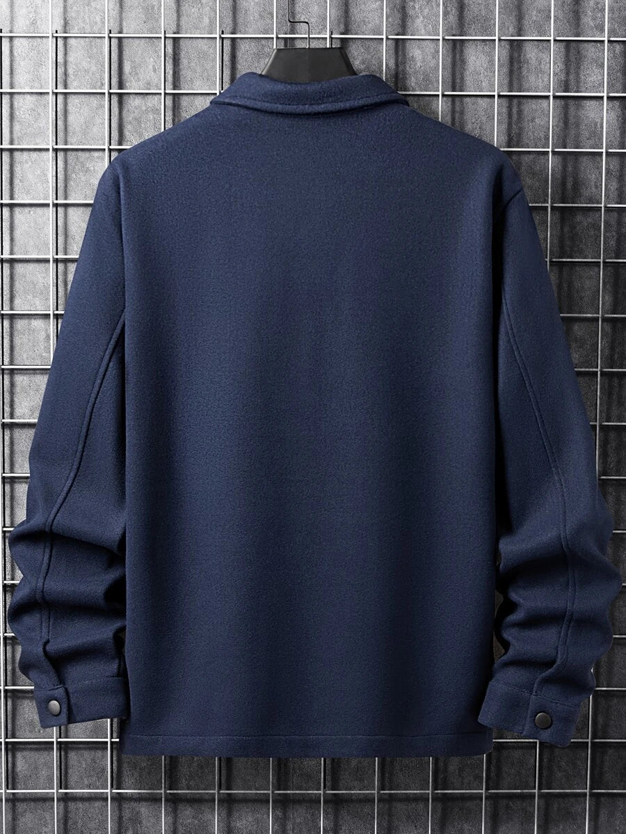 Classic Shacket with Chest Pockets | Cotton Blend | Stylish and Versatile