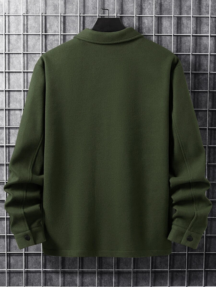 Classic Shacket with Chest Pockets | Cotton Blend | Stylish and Versatile