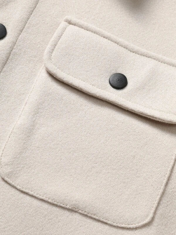 Classic Shacket with Chest Pockets | Cotton Blend | Stylish and Versatile
