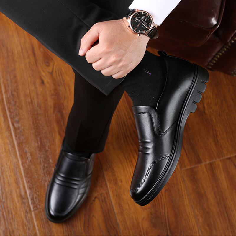 Leather Slip-On Loafers | Premium Leather | Elegant and Comfortable
