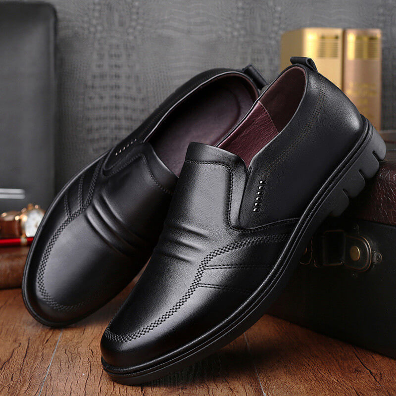 Leather Slip-On Loafers | Premium Leather | Elegant and Comfortable