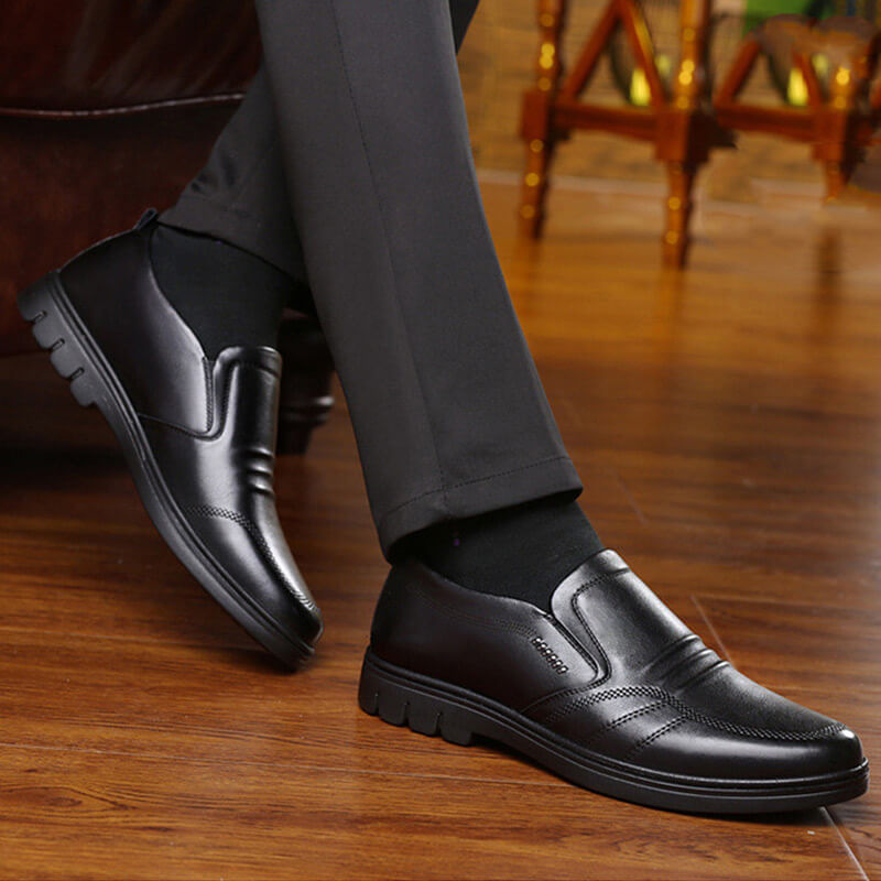 Leather Slip-On Loafers | Premium Leather | Elegant and Comfortable