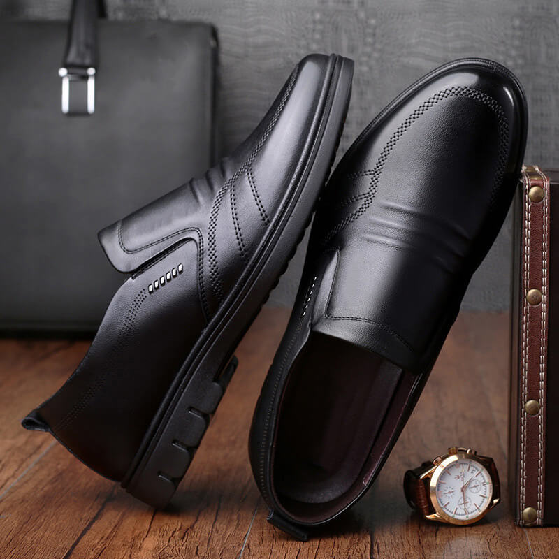 Leather Slip-On Loafers | Premium Leather | Elegant and Comfortable