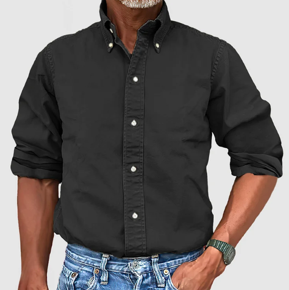 Classic Button-Up Shirt | 100% Cotton | Versatile and Timeless