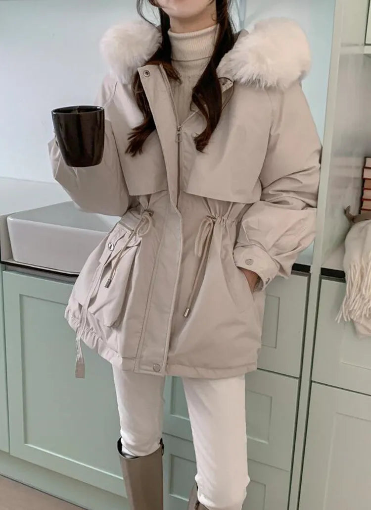 Hooded Parka with Faux Fur Trim | Adjustable Fit | Warm Winter Essential