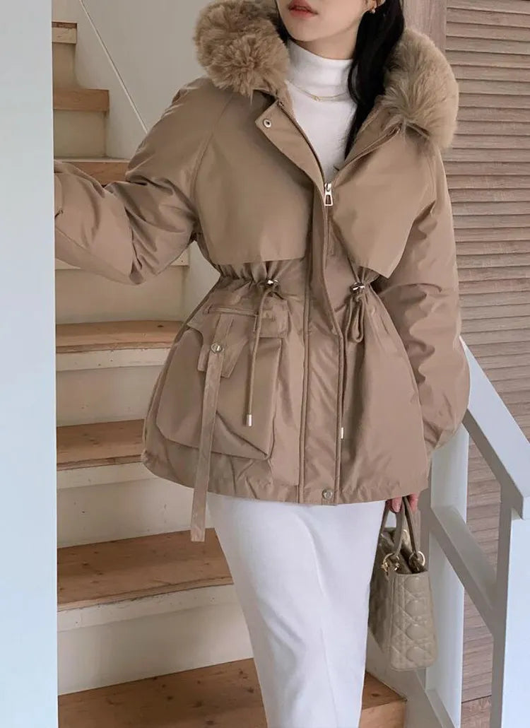 Hooded Parka with Faux Fur Trim | Adjustable Fit | Warm Winter Essential