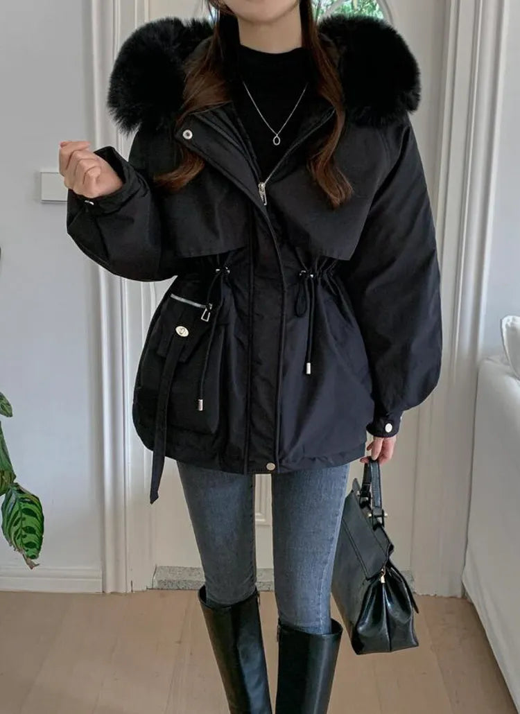 Hooded Parka with Faux Fur Trim | Adjustable Fit | Warm Winter Essential