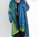 Bohemian Patchwork Kimono | Lightweight & Colourful | Women’s Statement Layer