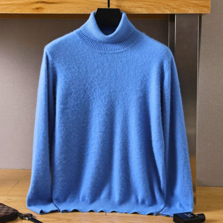 Turtleneck Sweater | Wool Blend | Soft and Stylish