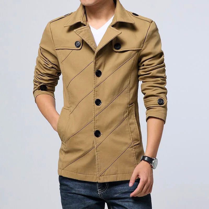 Slim-Fit Jacket | Double-Breasted | Stylish and Versatile
