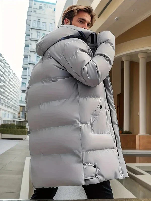 Long Puffer Jacket | Insulated | Stylish and Warm