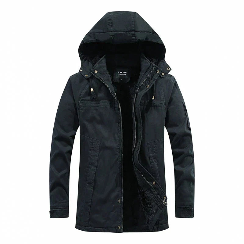 Fleece-Lined Hooded Jacket | Winterwear | Insulated Comfort