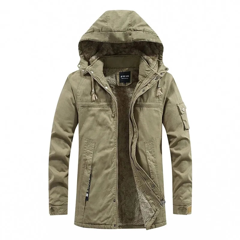 Fleece-Lined Hooded Jacket | Winterwear | Insulated Comfort