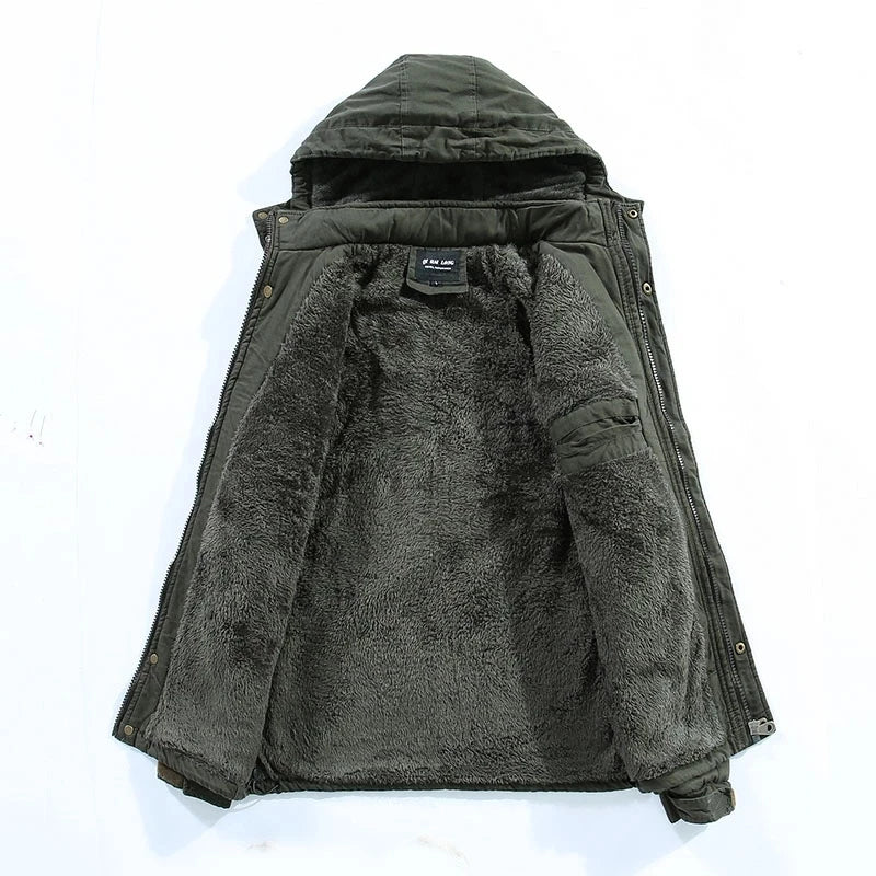 Fleece-Lined Hooded Jacket | Winterwear | Insulated Comfort