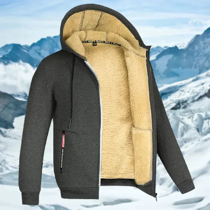 Fleece-Lined Hooded Jacket | Warm Winterwear | Everyday Comfort