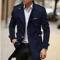 Slim-Fit Trench Coat | Tailored Design | Classic and Functional