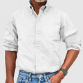 Classic Button-Up Shirt | 100% Cotton | Versatile and Timeless