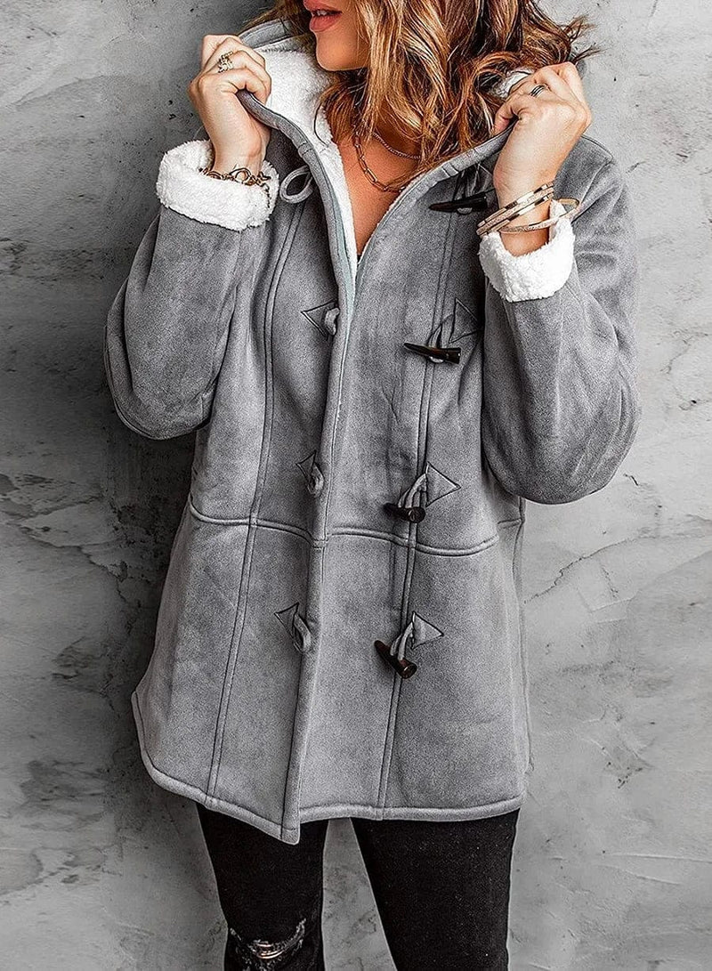 Sherpa-Lined Toggle Coat | Ultra-Soft Warmth | Casual Winter Outerwear