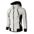 Two-Tone Zip-Up Hoodie | Fleece | Warm & Stylish