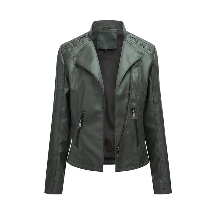 Faux Leather Biker Jacket | Stylish & Bold | Casual & Night Out