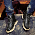 Lace-Up Leather Boots | Durable Design | Rugged and Stylish