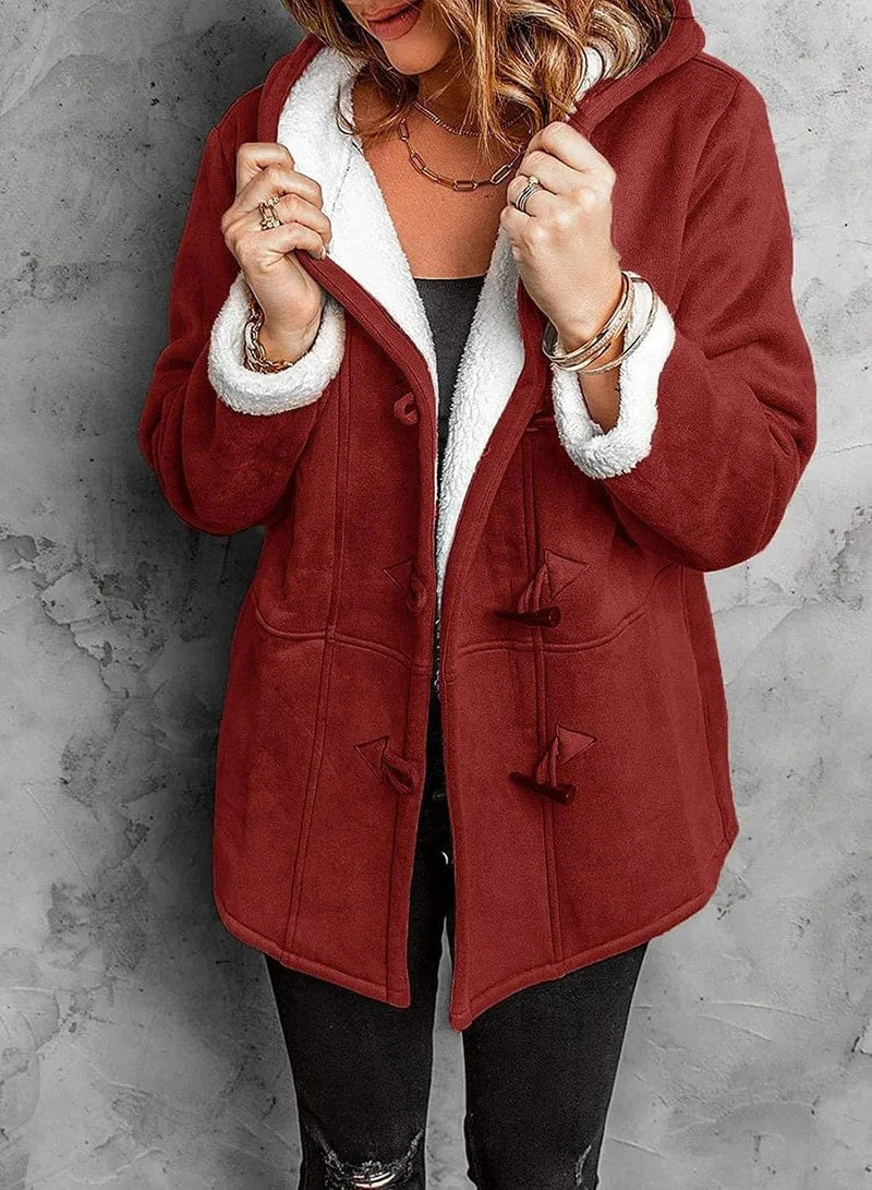 Sherpa-Lined Toggle Coat | Ultra-Soft Warmth | Casual Winter Outerwear