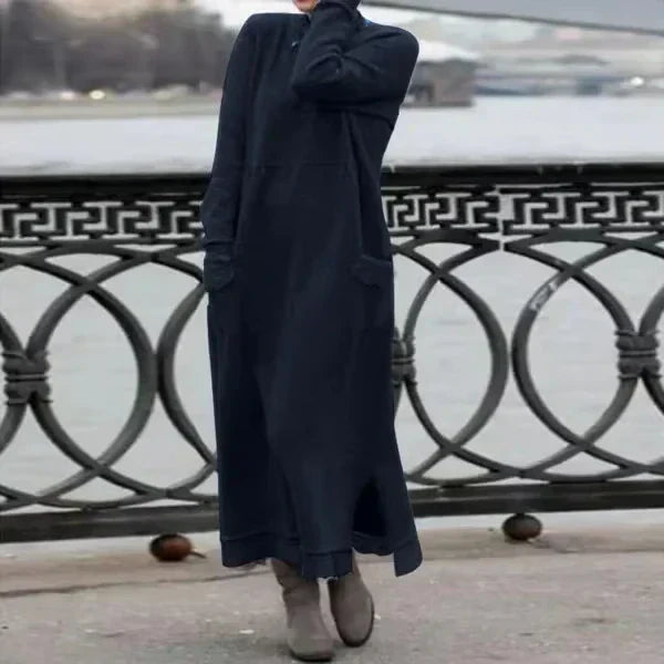 Knit Maxi Dress | High Neckline | Timeless and Cozy