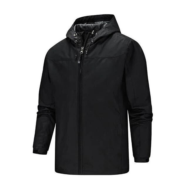 Waterproof Outdoor Jacket | Adjustable Hood | Lightweight and Durable