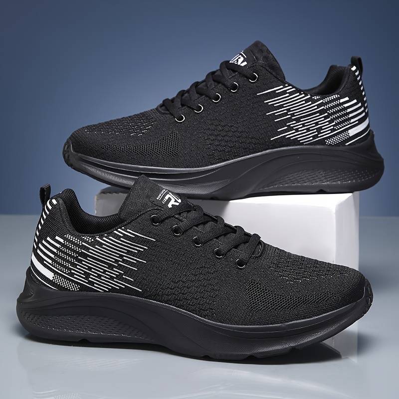 Breathable Knit Running Shoes | Lightweight Cushioning | Anti-Slip Sole | Everyday Active Wear