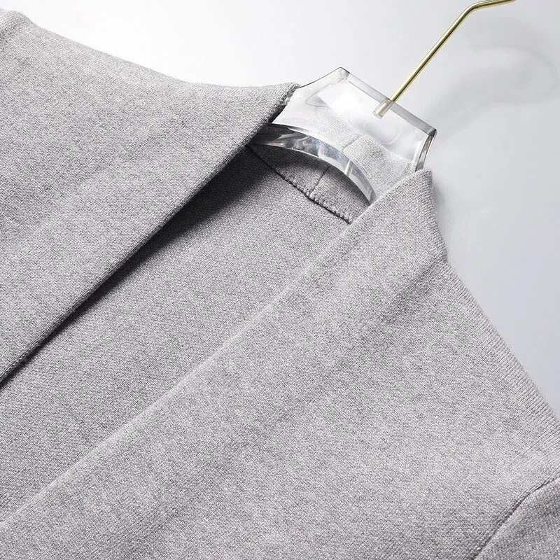 Striped Sleeve Cardigan | Slim-Fit | Modern and Stylish