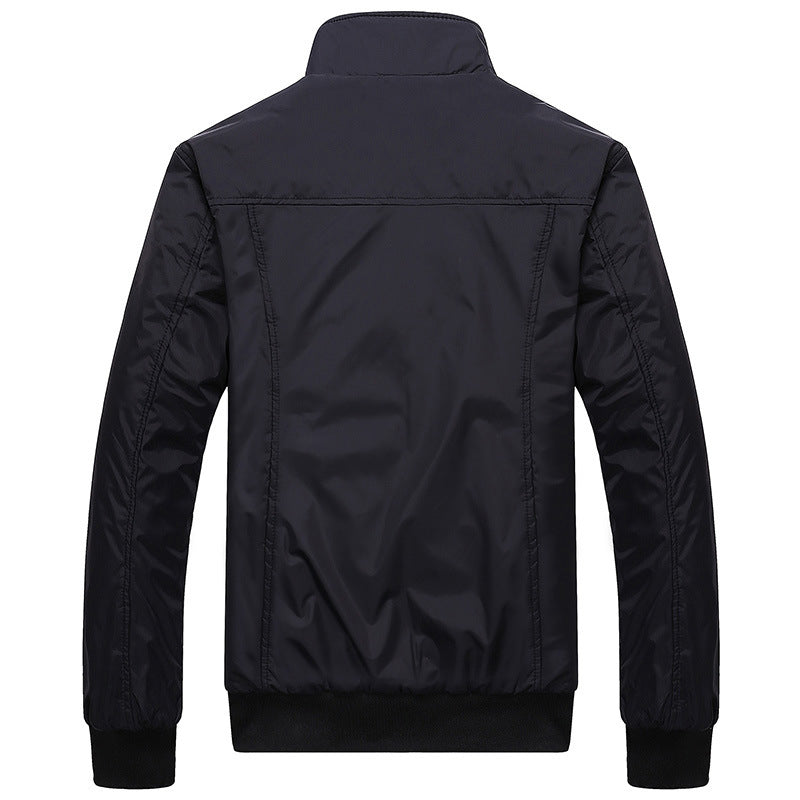 Lightweight Plaid-Lined Bomber Jacket | Classic Design | Everyday Comfort