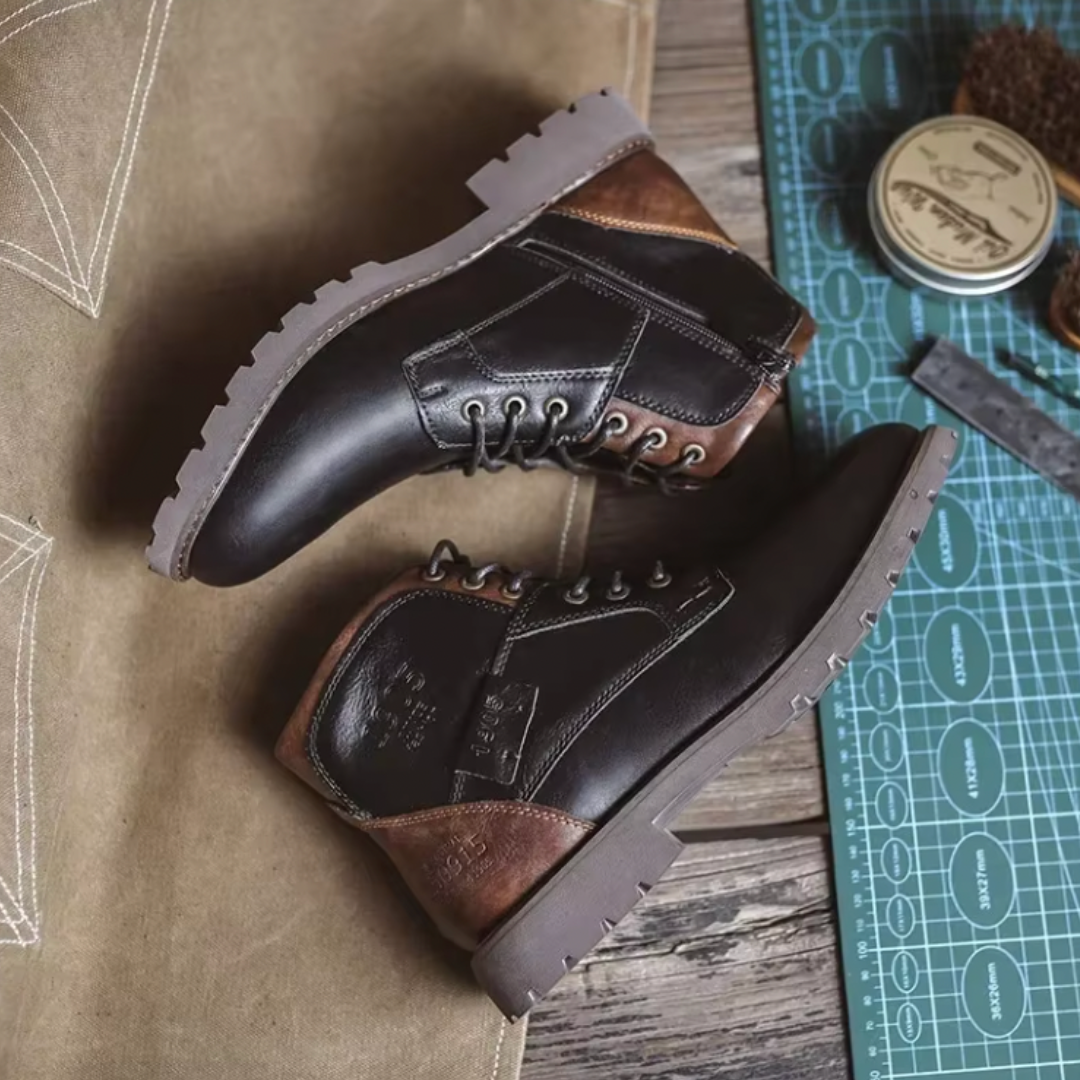Leather Ankle Boots | Genuine Leather | Durable and Stylish