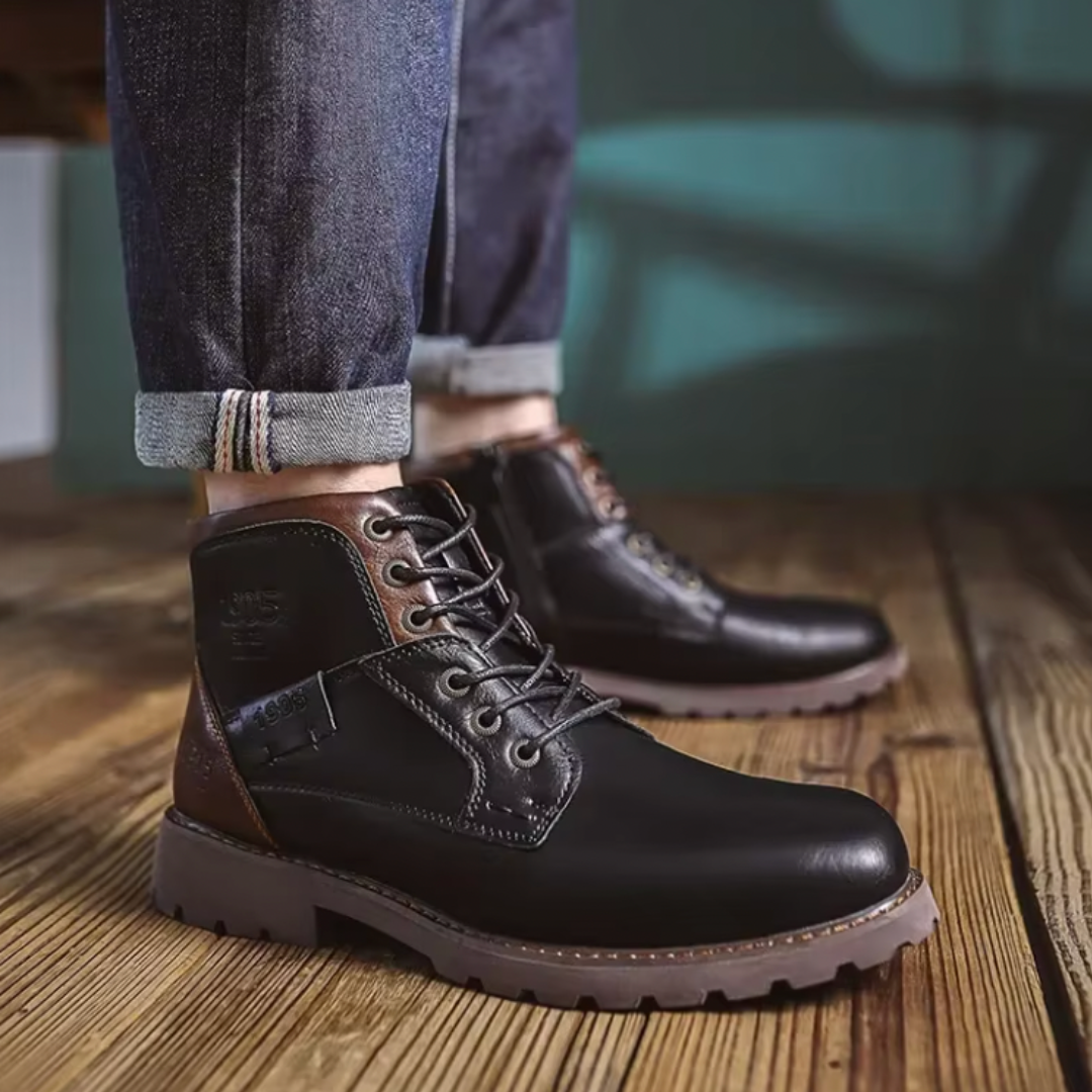 Leather Ankle Boots | Genuine Leather | Durable and Stylish