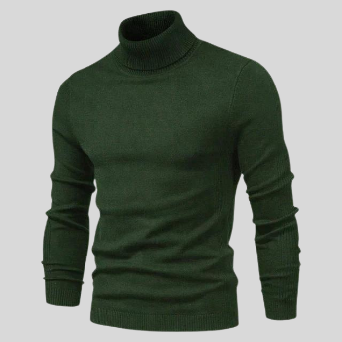 Slim-Fit Turtleneck Sweater | Cotton | Timeless and Versatile