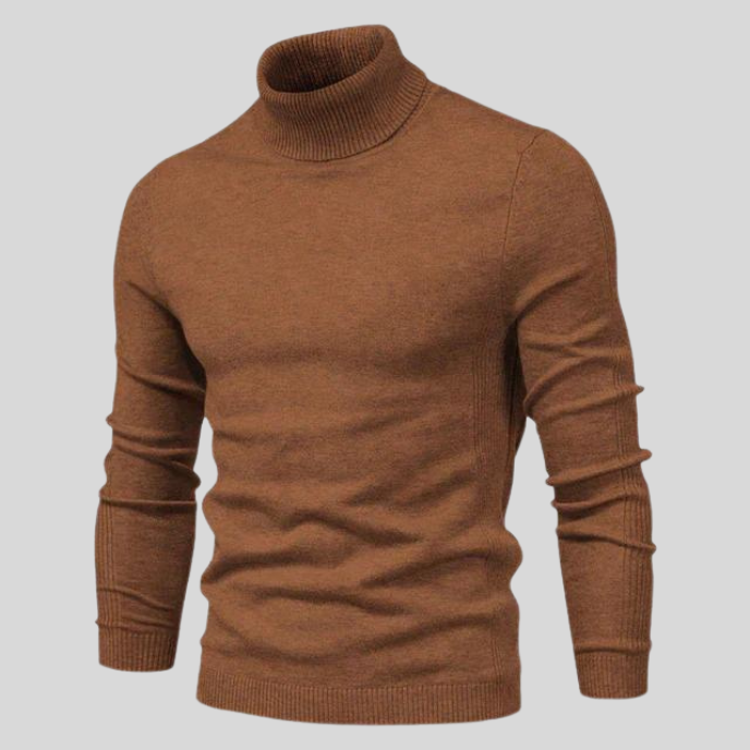 Slim-Fit Turtleneck Sweater | Cotton | Timeless and Versatile