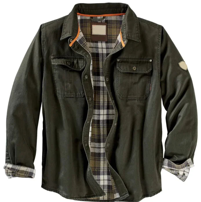 Men's Padded Jacket | Stand Collar, Insulated Design | Casual and Cold Weather Wear