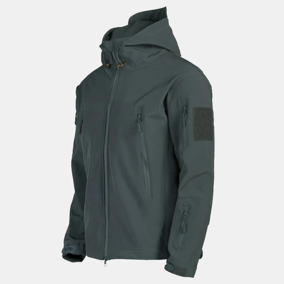 Tactical Hooded Jacket | Water-Resistant | Functional Design