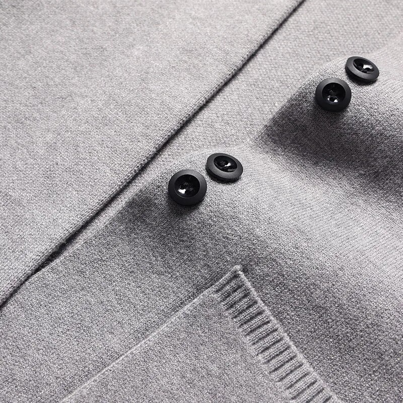 Striped Sleeve Cardigan | Slim-Fit | Modern and Stylish