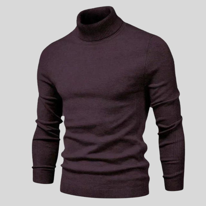 Slim-Fit Turtleneck Sweater | Cotton | Timeless and Versatile