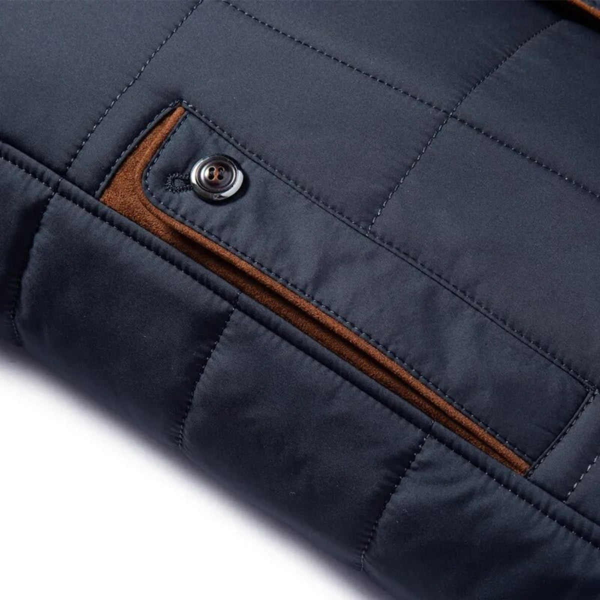 Quilted Insulated Jacket | Slim Fit | Lightweight Warmth | Men’s Outerwear