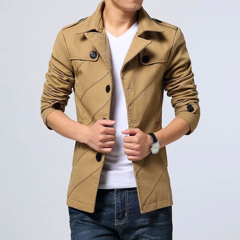 Slim-Fit Jacket | Double-Breasted | Stylish and Versatile