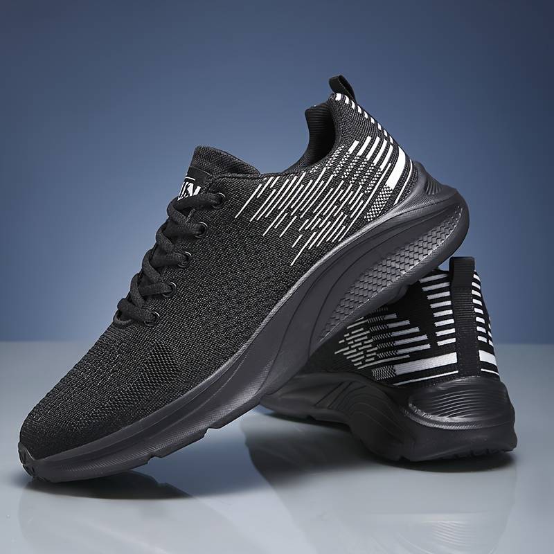 Breathable Knit Running Shoes | Lightweight Cushioning | Anti-Slip Sole | Everyday Active Wear