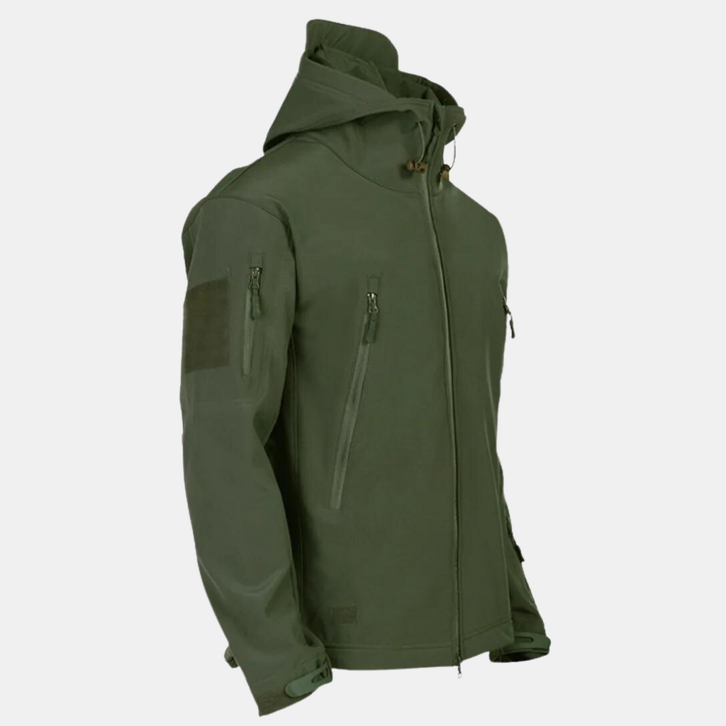 Tactical Hooded Jacket | Water-Resistant | Functional Design